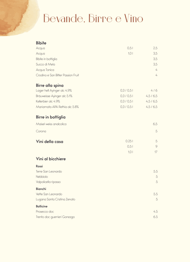PDF Menu page 2