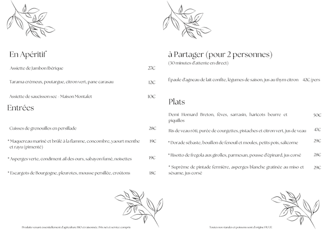 PDF Menu page 2