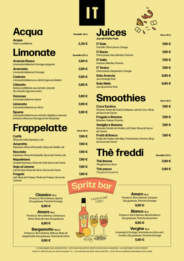 PDF Menu page 2