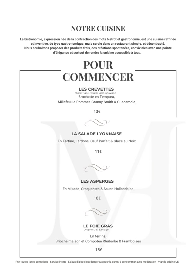 PDF Menu page 2