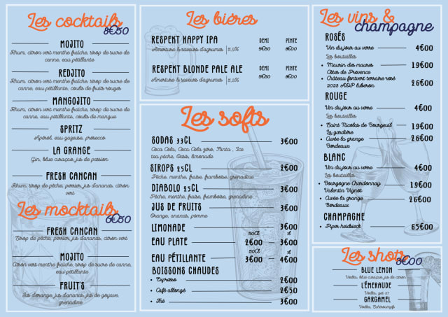 PDF Menu page 2