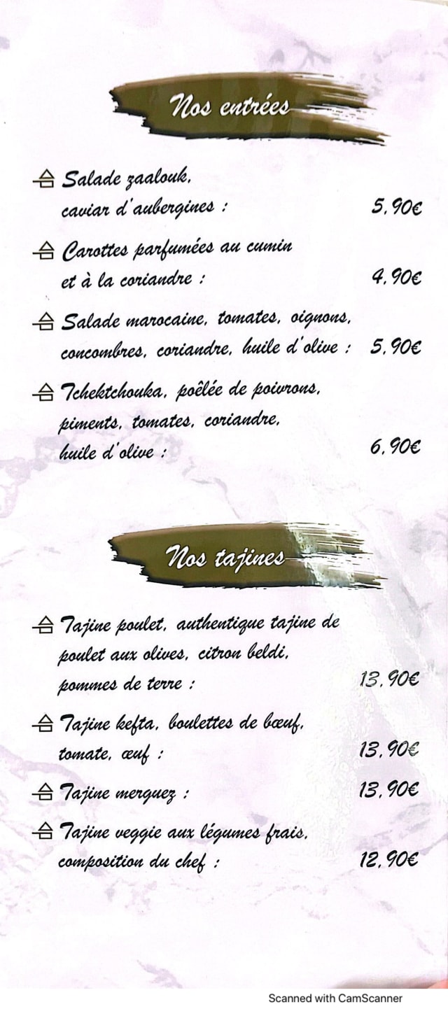 PDF Menu page 2