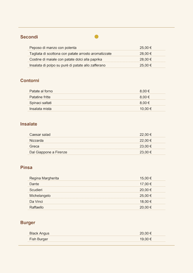 PDF Menu page 2