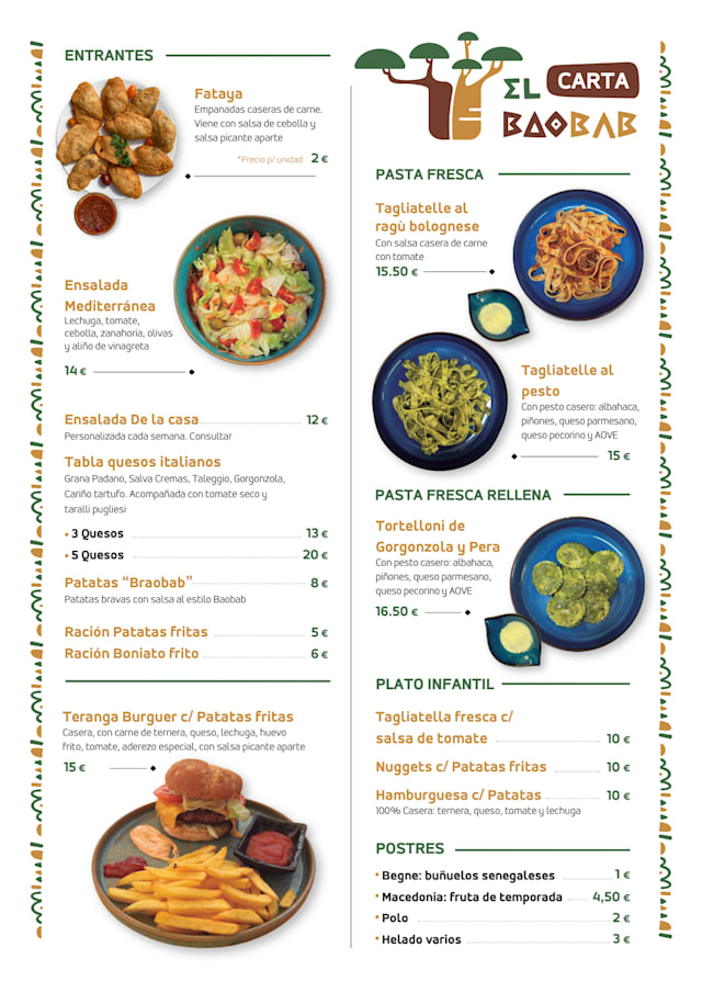 PDF Menu page 2