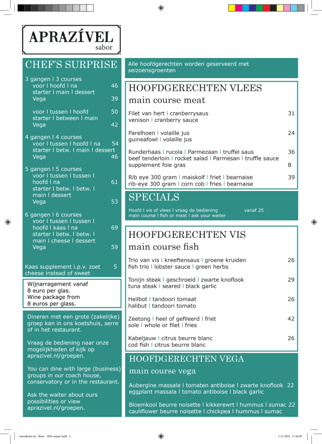PDF Menu page 2