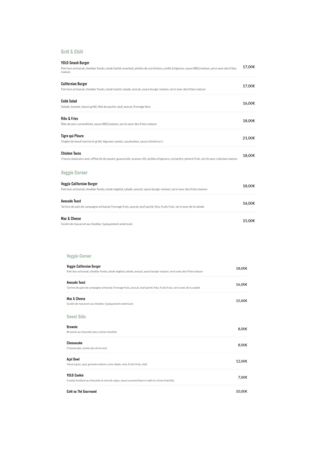 PDF Menu page 2