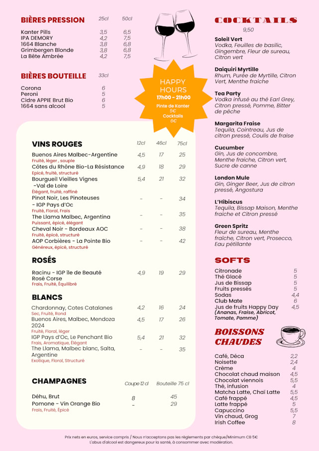 PDF Menu page 2