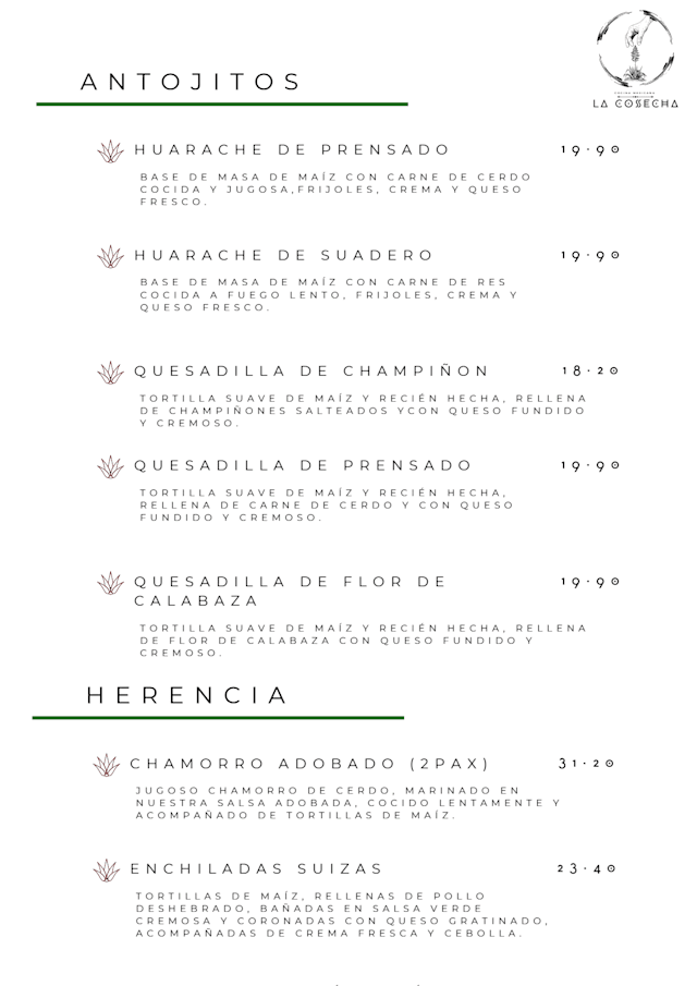 PDF Menu page 2