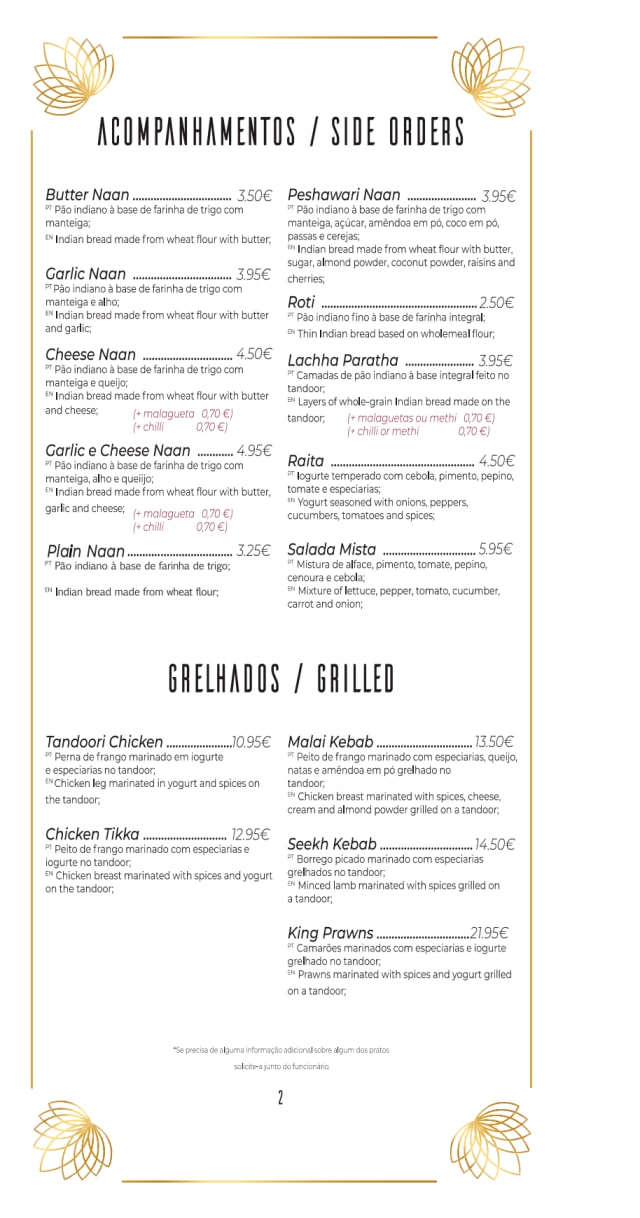 PDF Menu page 2