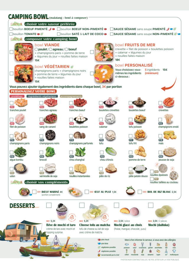 PDF Menu page 2