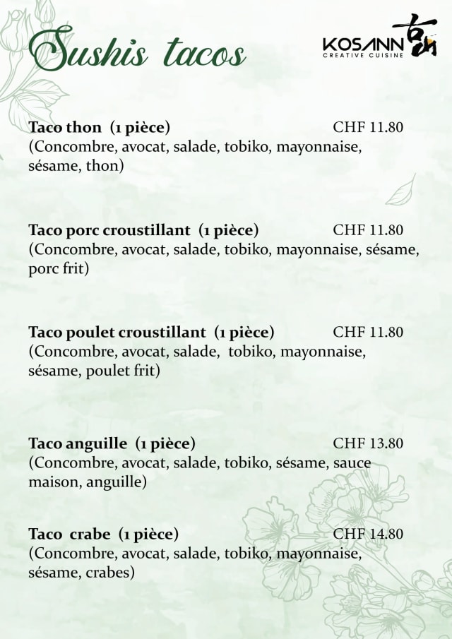 PDF Menu page 2