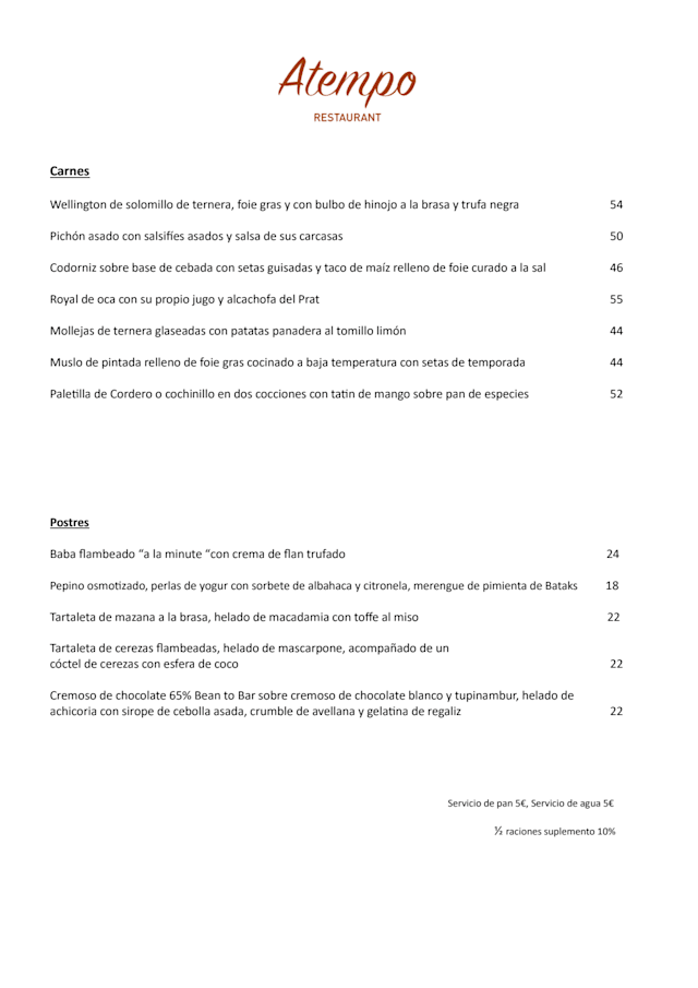 PDF Menu page 2