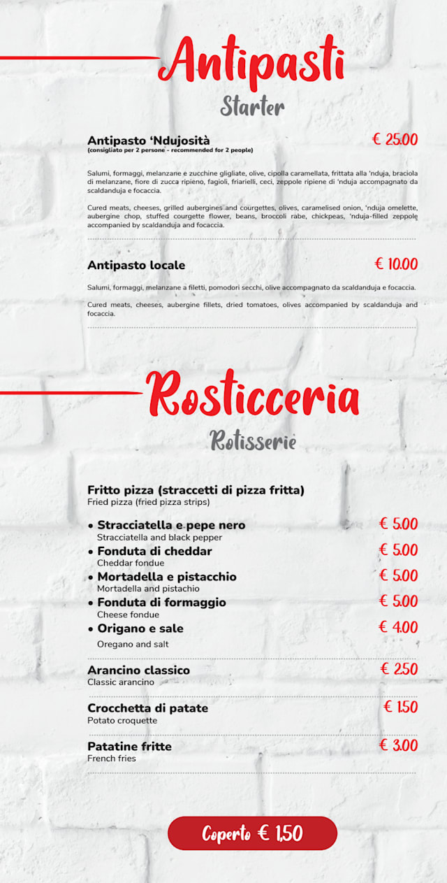 PDF Menu page 2
