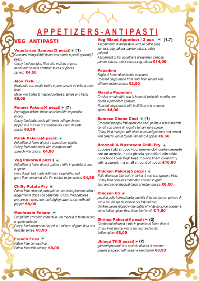 PDF Menu page 2