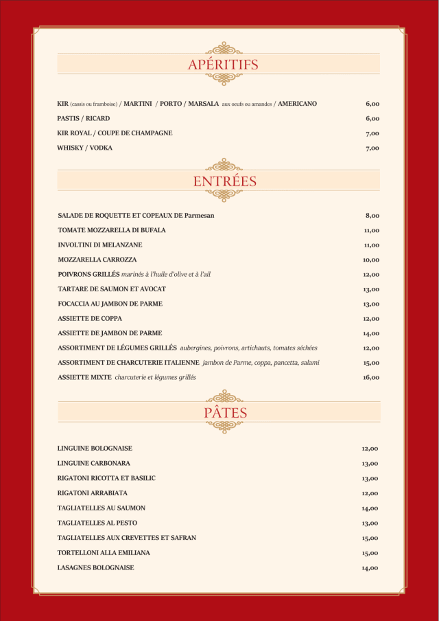 PDF Menu page 2