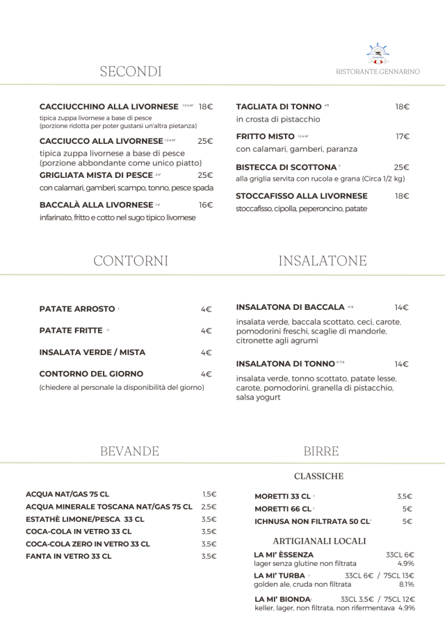 PDF Menu page 2