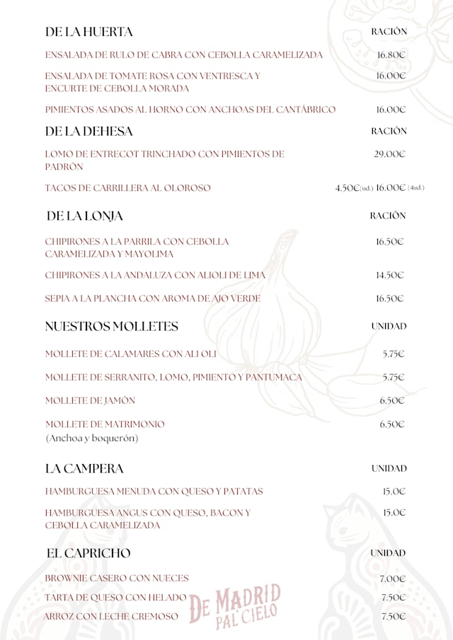 PDF Menu page 2
