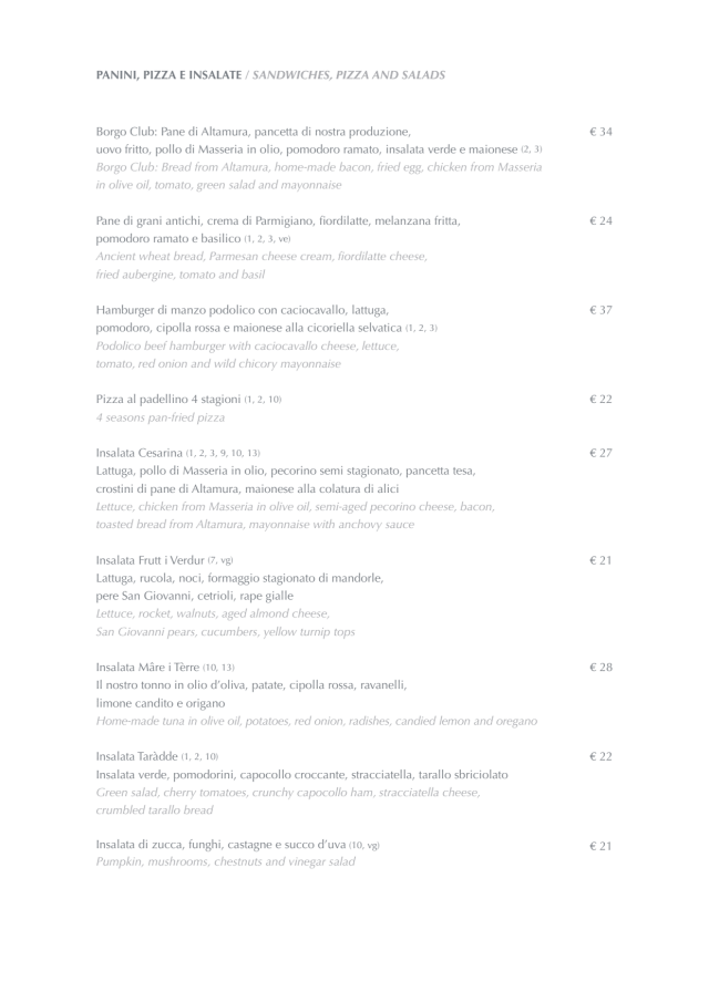 PDF Menu page 2