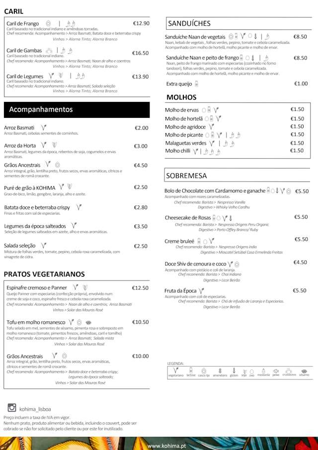 PDF Menu page 2