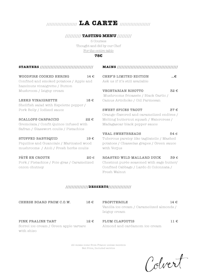 PDF Menu page 2