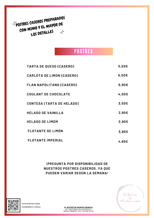 PDF Menu page 2