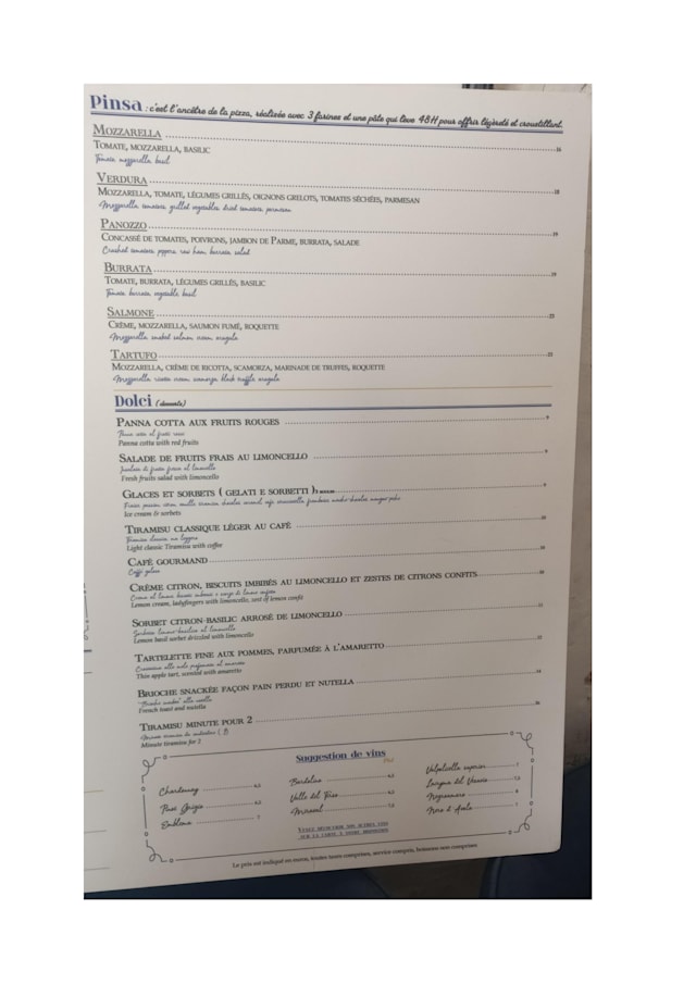 PDF Menu page 2