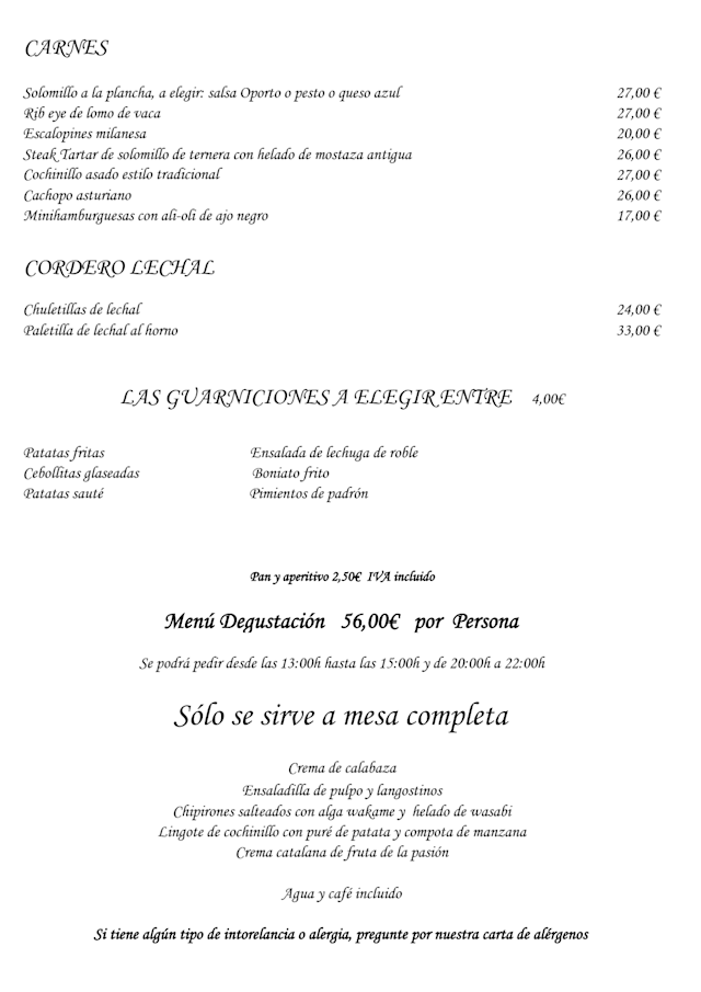 PDF Menu page 2