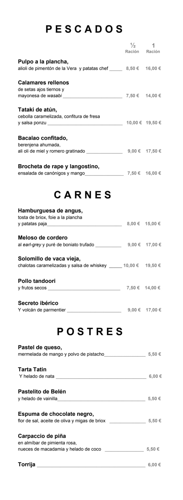 PDF Menu page 2