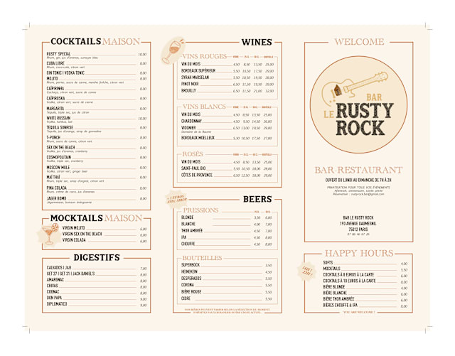 PDF Menu page 2