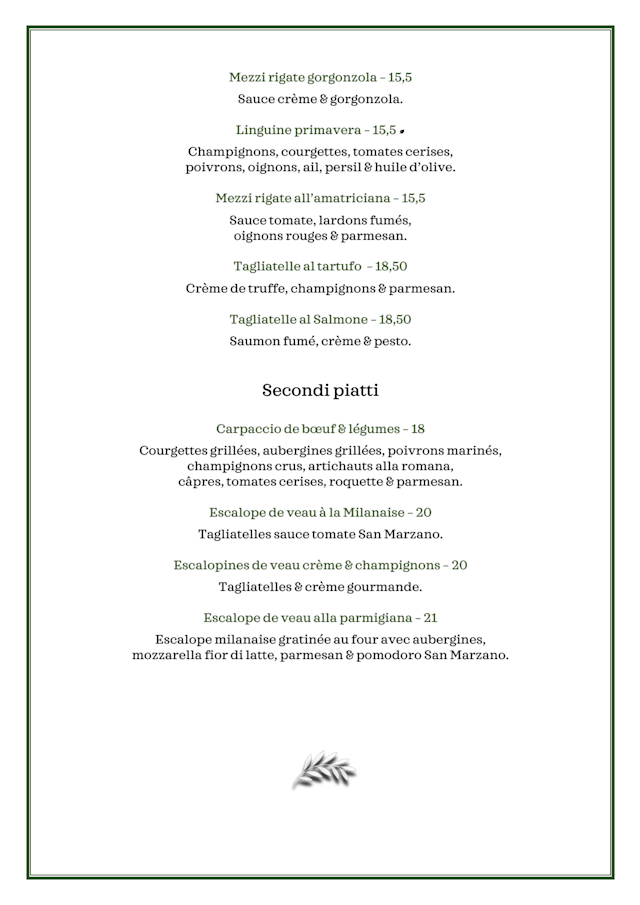 PDF Menu page 2