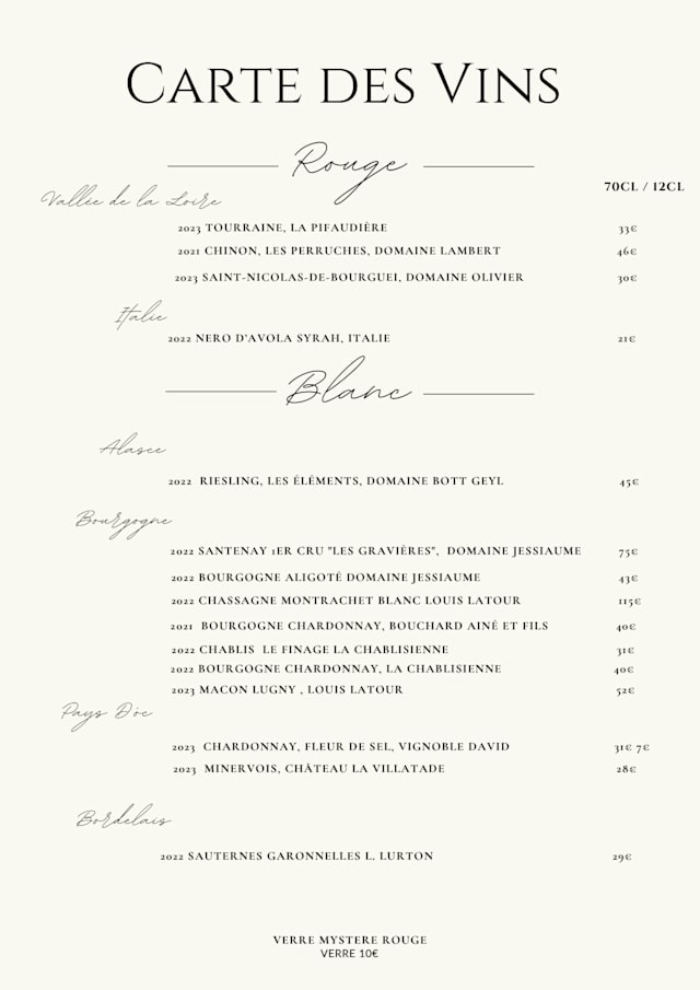 PDF Menu page 2