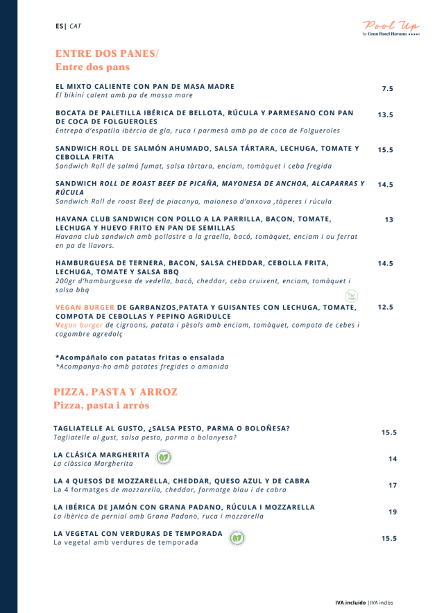 PDF Menu page 2