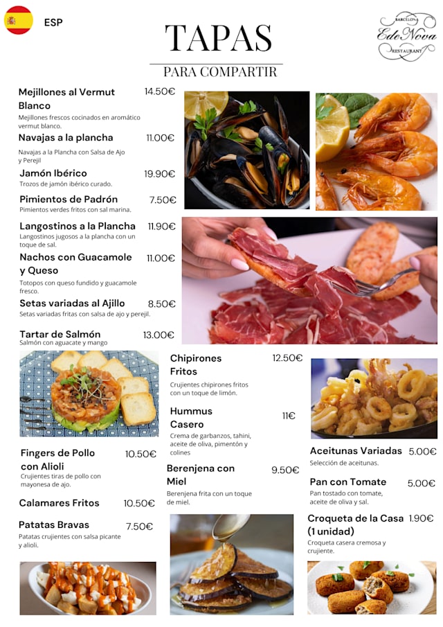 PDF Menu page 2