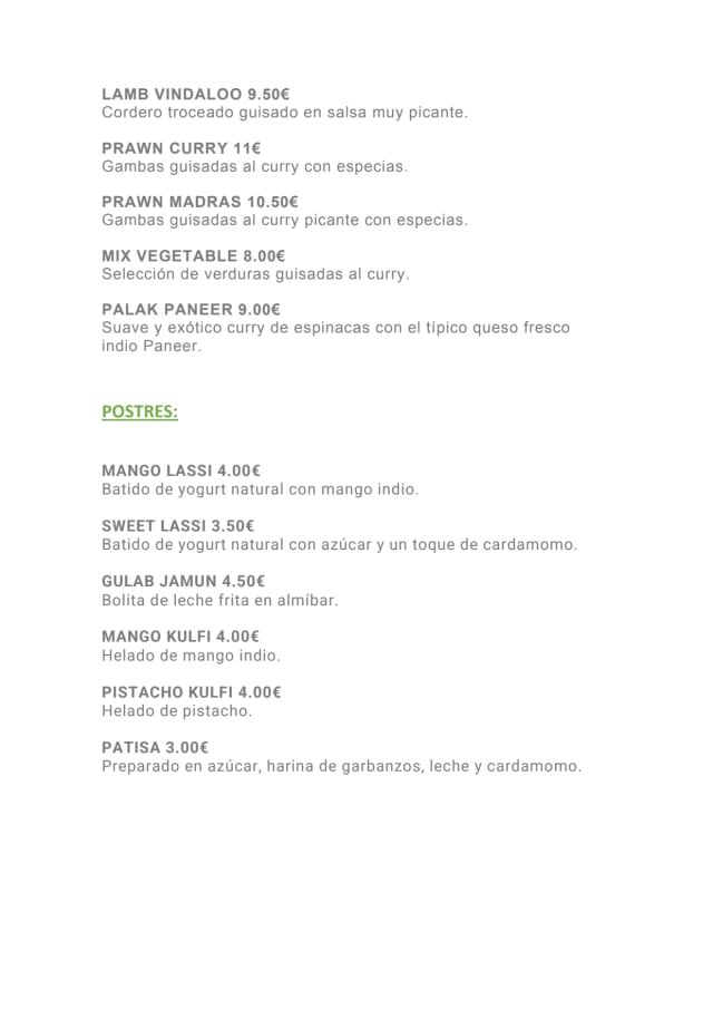 PDF Menu page 2