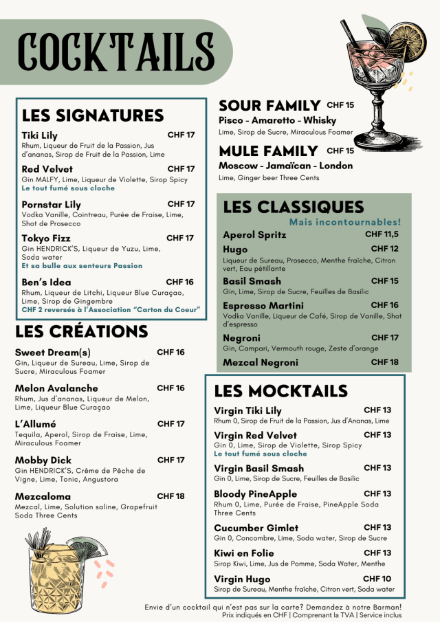 PDF Menu page 2
