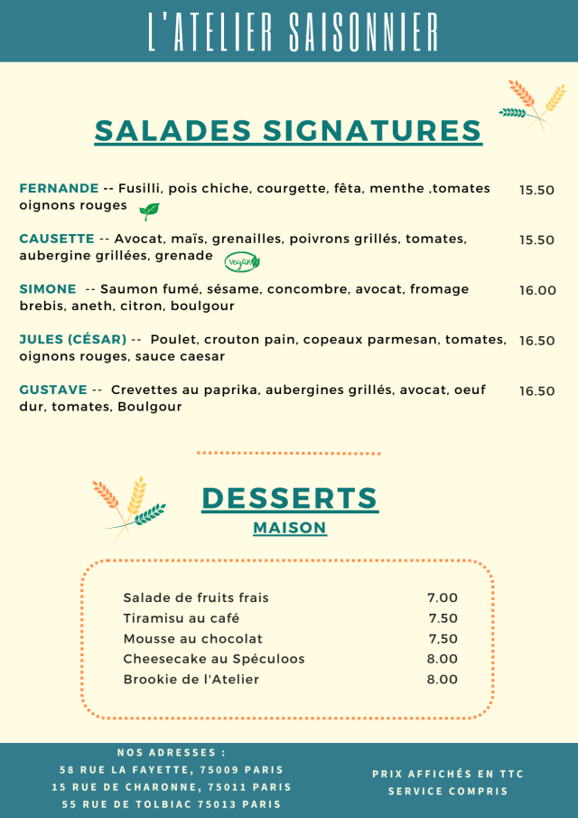 PDF Menu page 2