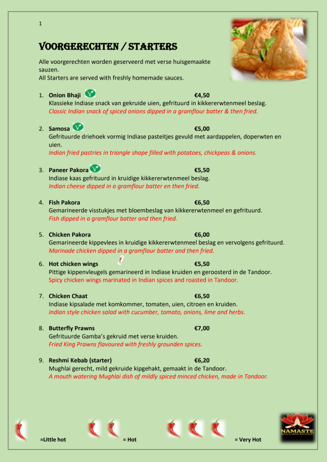 PDF Menu page 2