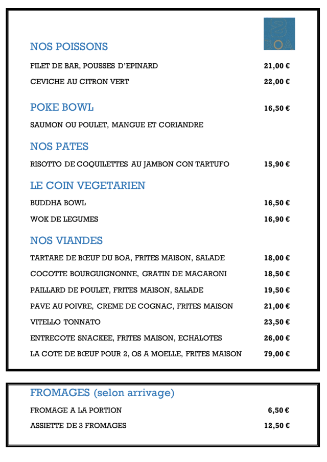 PDF Menu page 2