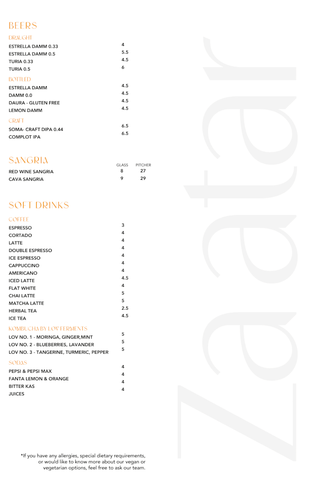PDF Menu page 2