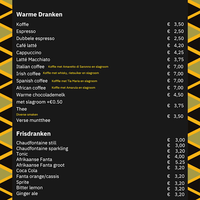 PDF Menu page 2