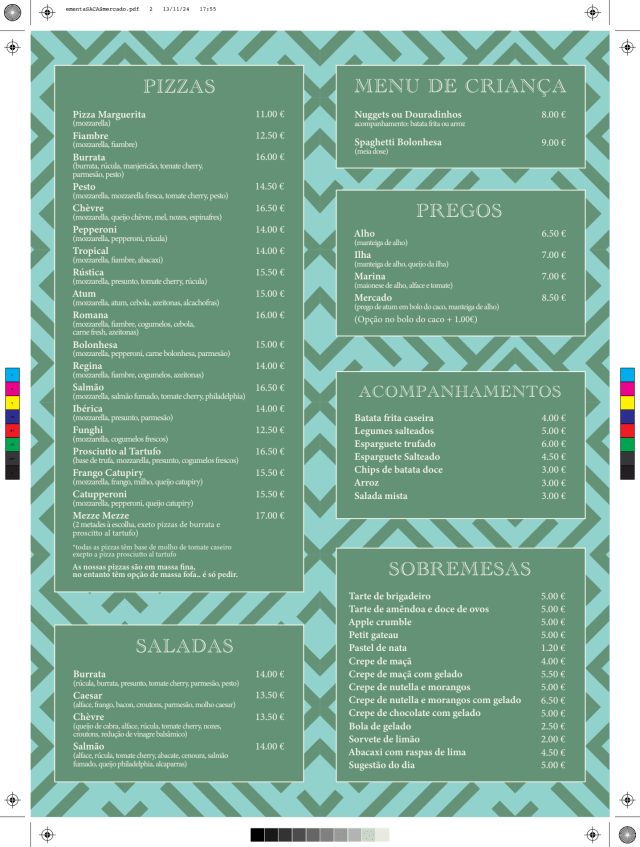 PDF Menu page 2