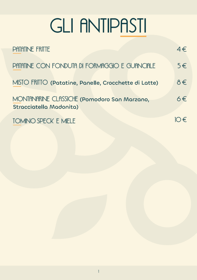 PDF Menu page 2
