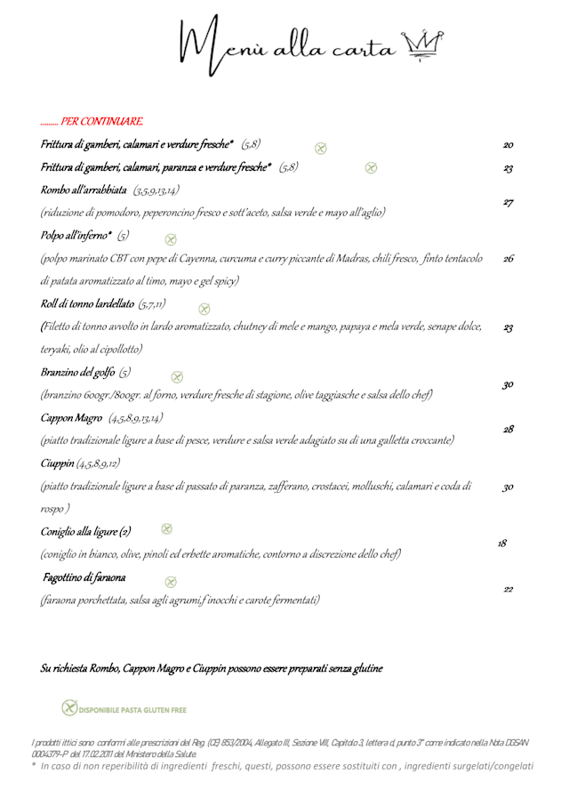 PDF Menu page 2