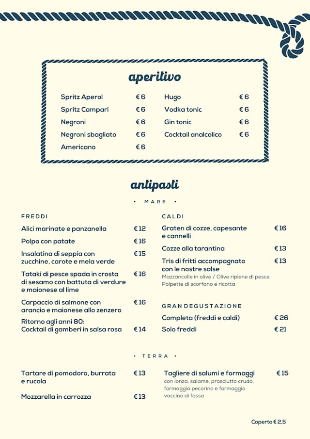 PDF Menu page 2