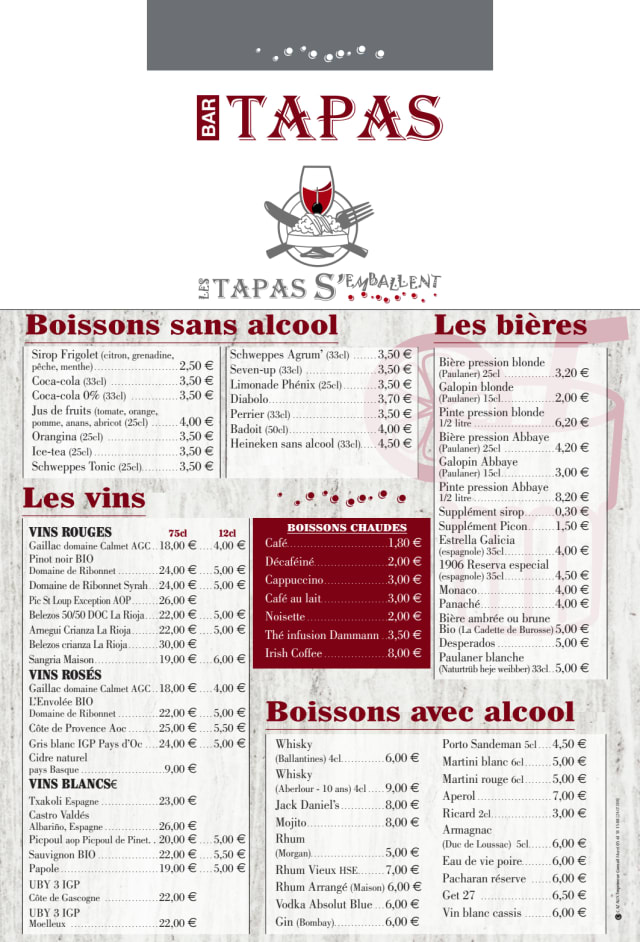 PDF Menu page 2