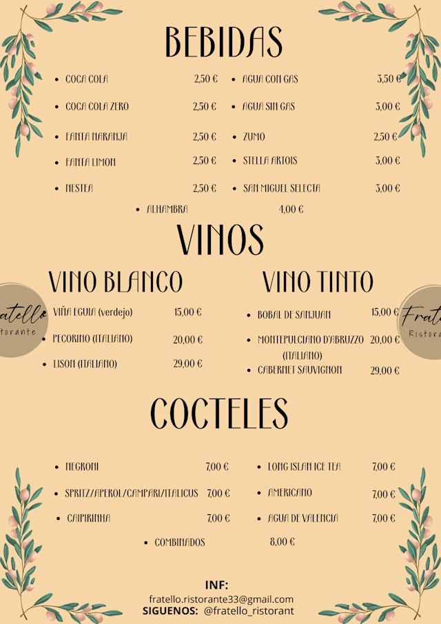 PDF Menu page 2