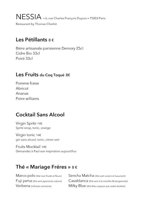PDF Menu page 2
