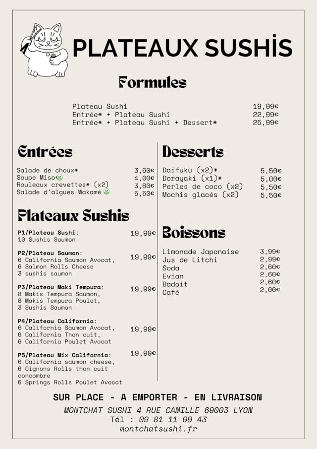 PDF Menu page 2