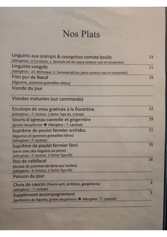 PDF Menu page 2