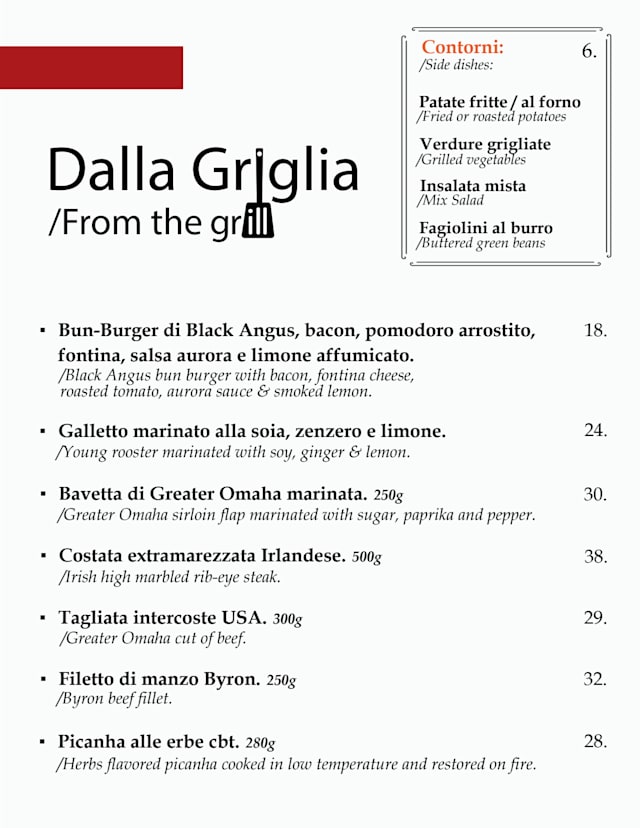 PDF Menu page 2